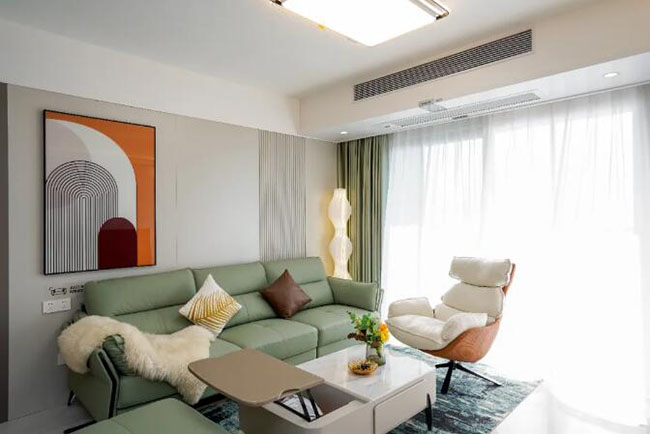 92㎡實(shí)用型現(xiàn)代三居，明亮簡潔的舒適新家